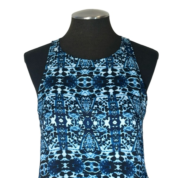 Abercrombie & Fitch - Sleeveless Tiered Print Cropped Top – Small - Picture 4 of 9